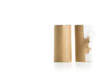 Empty paper roll