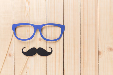Black eyeglasses