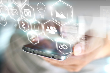 Social media concept.