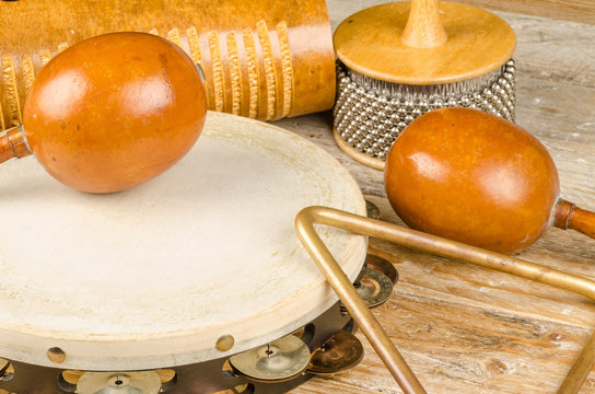 Small percussion instruments