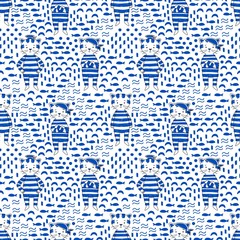cat seamless pattern