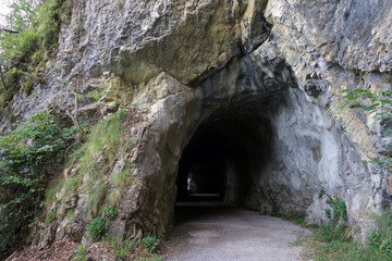 Entrance of tunel