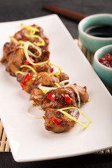 Traditional chinese kung pao chicken