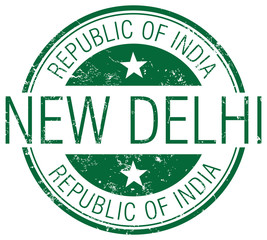 new delhi stamp