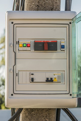 Electric control box