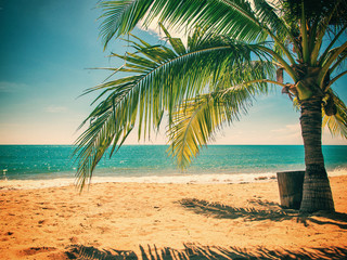 Plakat Tropical beach of Koh Samui island