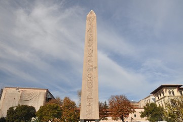 Egyptian Obelisk on Hippodrome in Istanbul