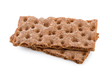 Crispbread Isolated on White