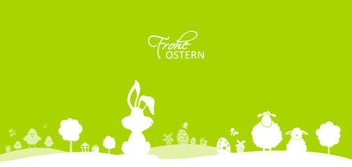 Ostern mit Figuren