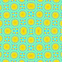 Background with bright abstract pattern