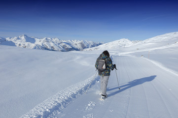 promenade en raquettes