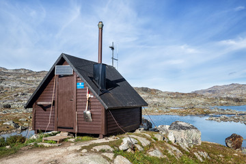 Stuor Kärpel Wind Shelter in Sweden