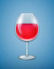 Glass of wine