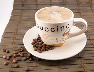 cup of cappuccino