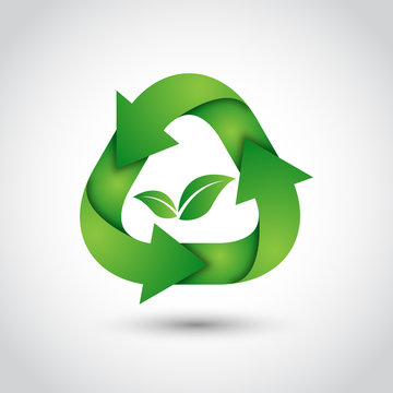 recycling vector icon