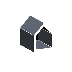 Property developer conceptual business vector icon. Building mod
