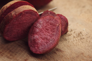 fresh yam sweet red
