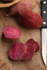 fresh yam sweet red