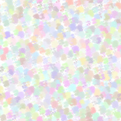 Seamless Background, Blurred Confetti