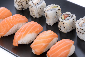 Japanese sushi set