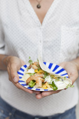 Shrimps Wrap