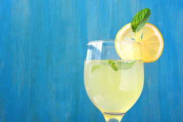 Fresh lemon juice.
