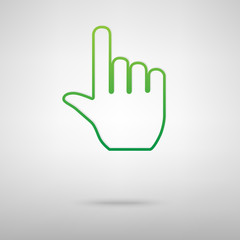 Obraz premium Hand icon pointer