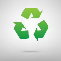 Recycle logo concept.