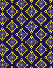 blue pattern