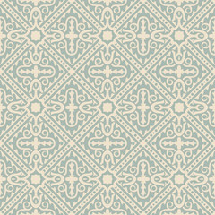 Elegant antique background image of geometry cross round pattern.
