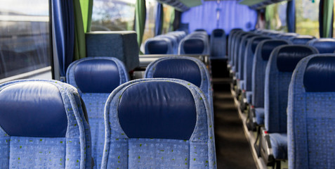 travel bus interior