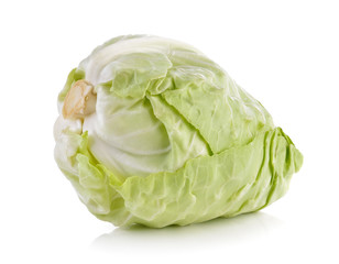 Fototapeta premium cabbage on white background