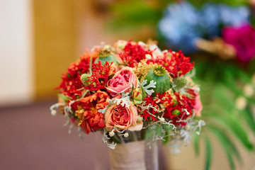 Exotic bridal bouquet / Arrangement for wedding