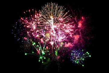 A large Fireworks Display event background