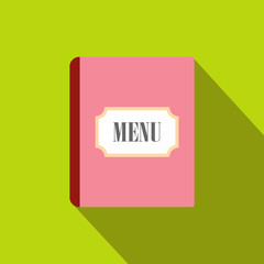 Restaurant menu flat icon