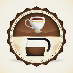 Coffee icon design 
