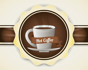 Coffee icon design 
