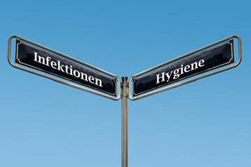 Strassenschild 49 - Hygiene