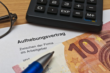 Aufhebungsvertrag 