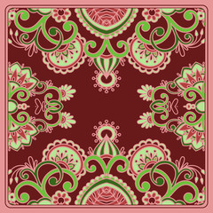 Vector ornamental background.