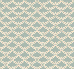 Obraz premium Elegant antique background image of scale curve geometry cross pattern. 