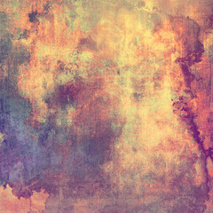 Old abstract grunge background, aged retro texture. With different color patterns: yellow (beige); red (orange); purple (violet); pink