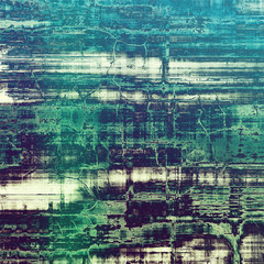 Old grunge template. With different color patterns: green; purple (violet); blue; cyan