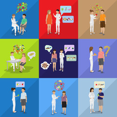 Doctor And Patients: 