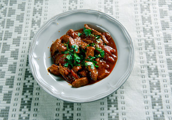 Hungarian beef stew