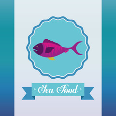 sea food fish design 