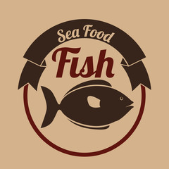 sea food fish design 
