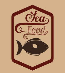 sea food fish design 