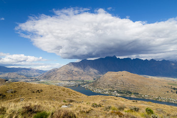 View from Queenstown Hill, New Zealand