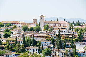 Fototapeta na wymiar Granada in Andalucia, Spain